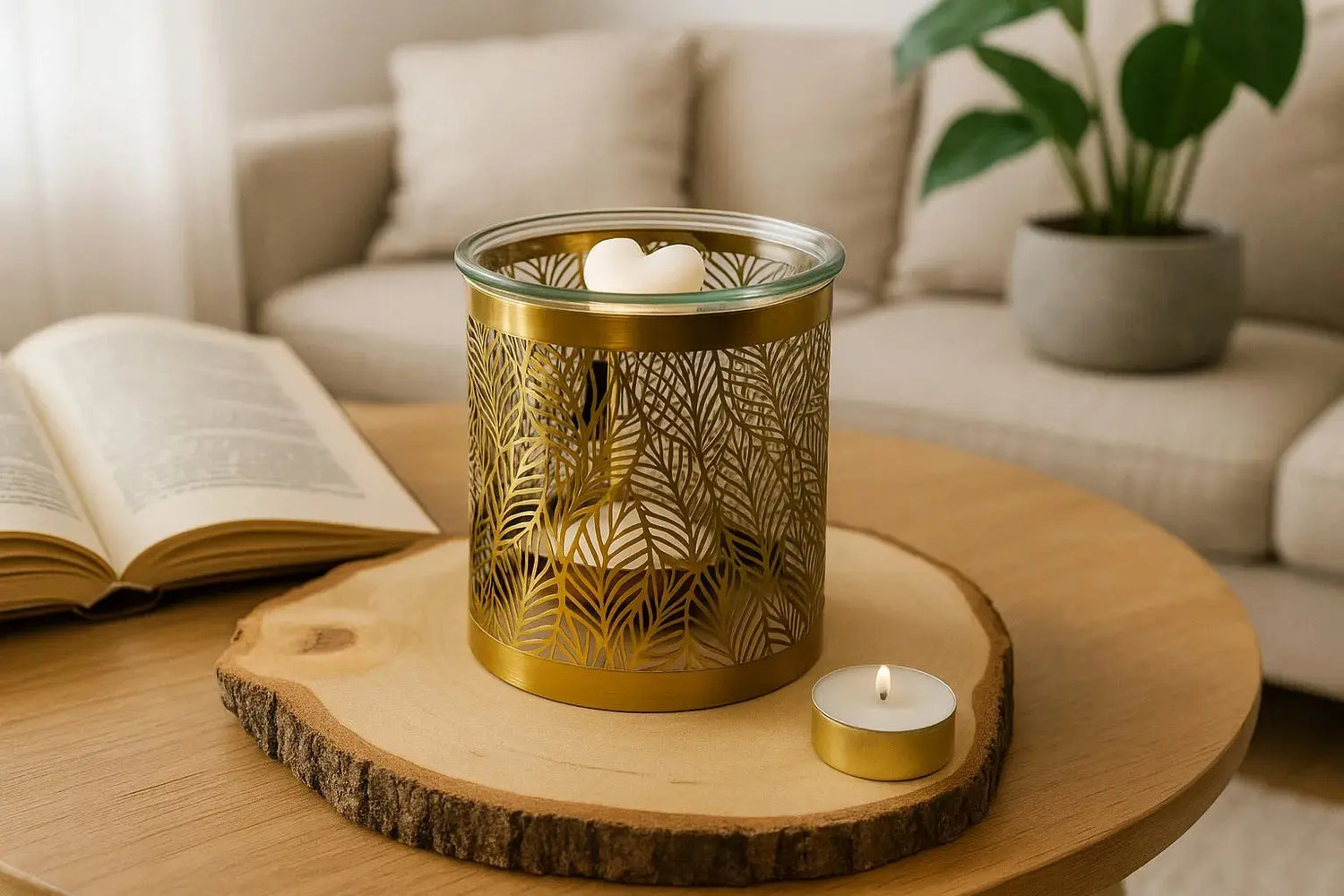 Diffuseur Métal Leaves L'Atelier Ginko - Boutique en Ligne