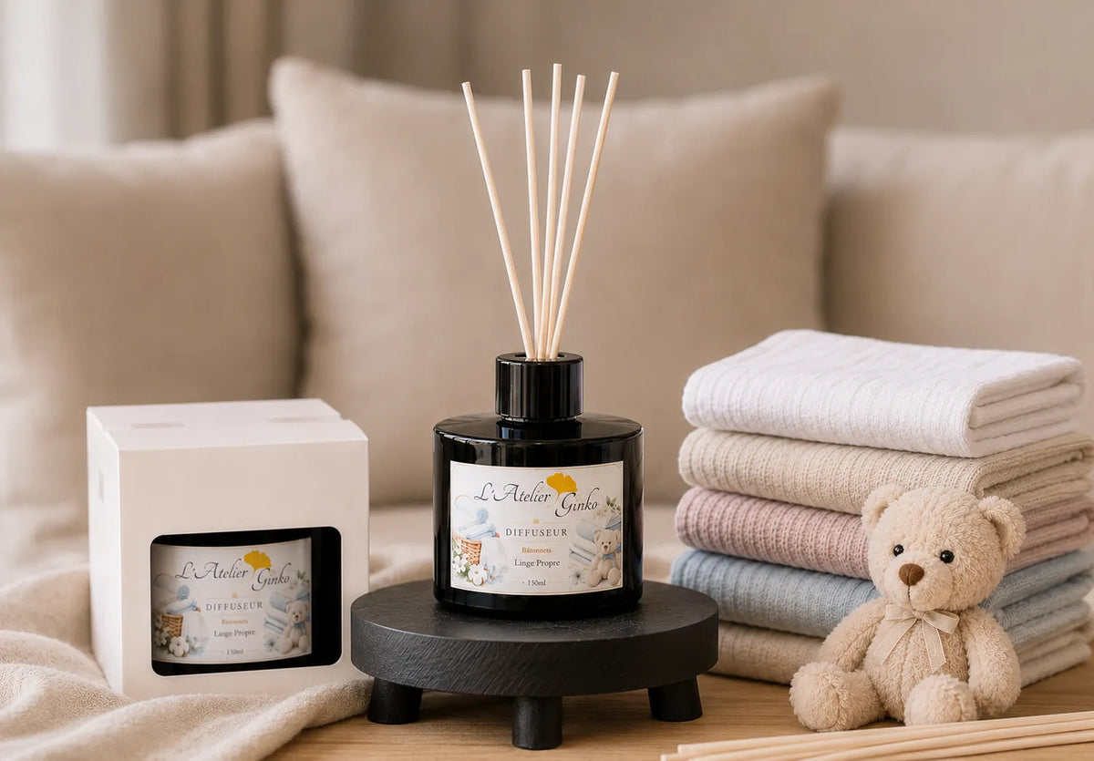 Diffuseur d’ambiance parfumé L'Atelier Ginko - Boutique en Ligne