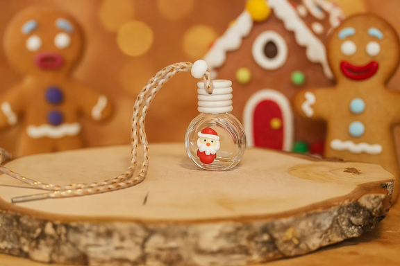 Diffuseur Voiture Noël Pain d'épices - L'Atelier Ginko - Boutique en Ligne
