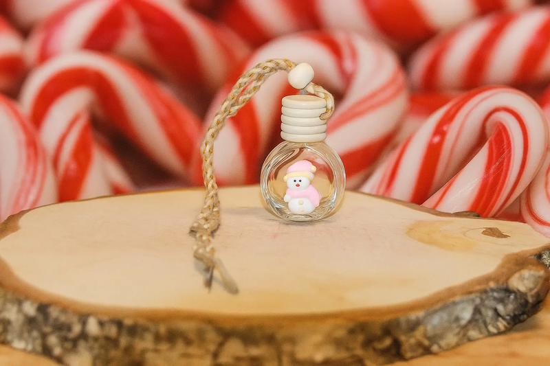 Diffuseur Voiture Noël Sucre d'orge - L'Atelier Ginko - Boutique en Ligne