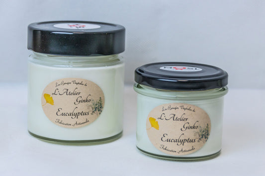 Eucalyptus scented candle