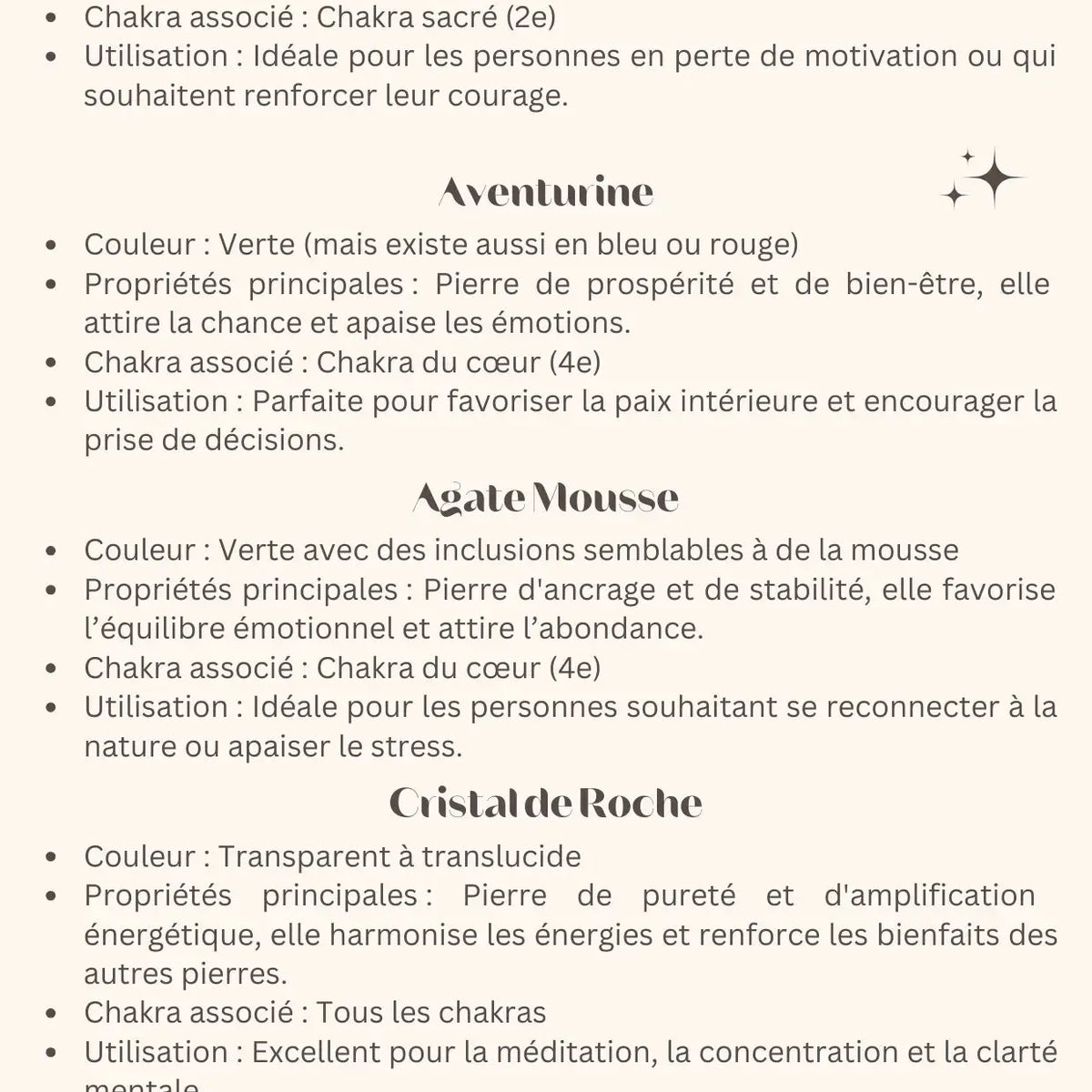 Bougie parfumée Lithothérapie Good Vibes - L'Atelier Ginko - Boutique en Ligne