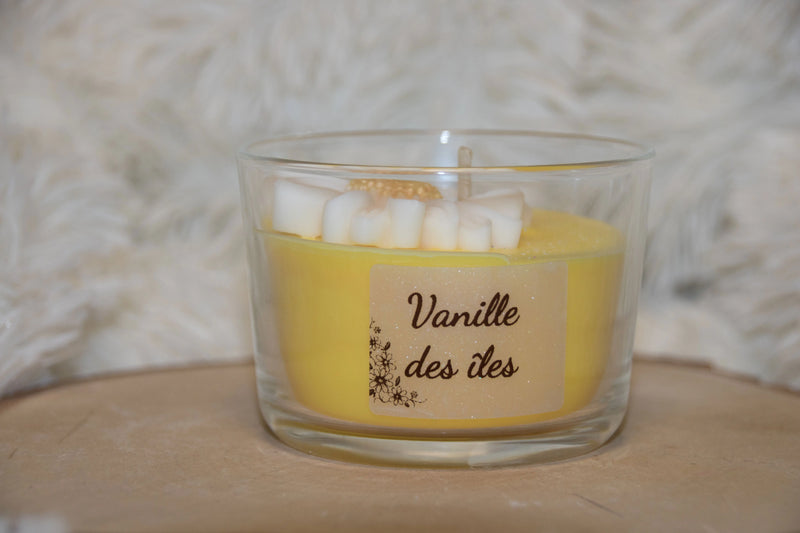 Bougie Vanille des Iles L'Atelier Ginko - Boutique en Ligne