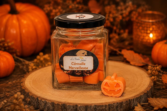 Fondant parfumé Citrouille Merveilleuse - L'Atelier Ginko - Boutique en Ligne