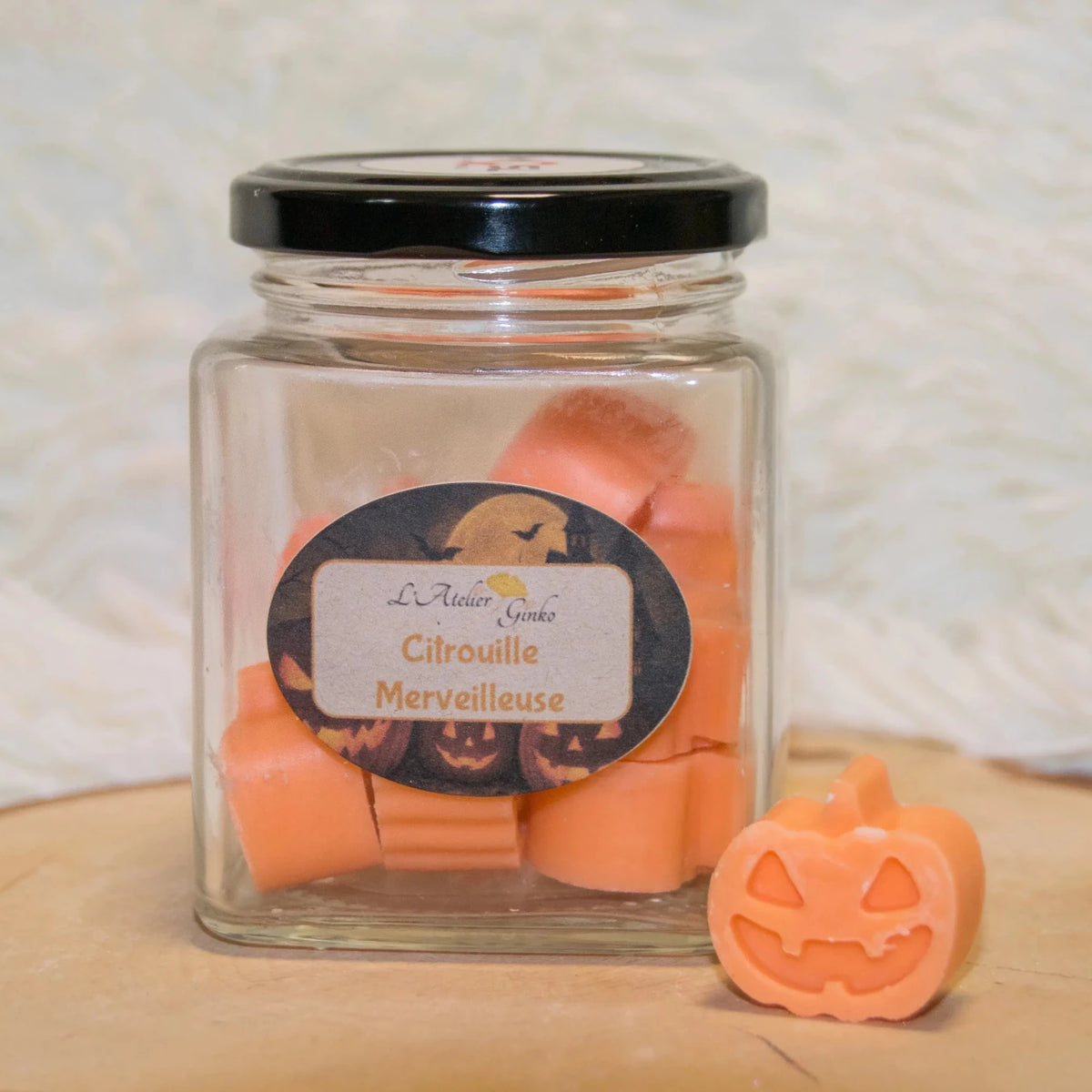 Fondant parfumé Citrouille Merveilleuse - L'Atelier Ginko - Boutique en Ligne