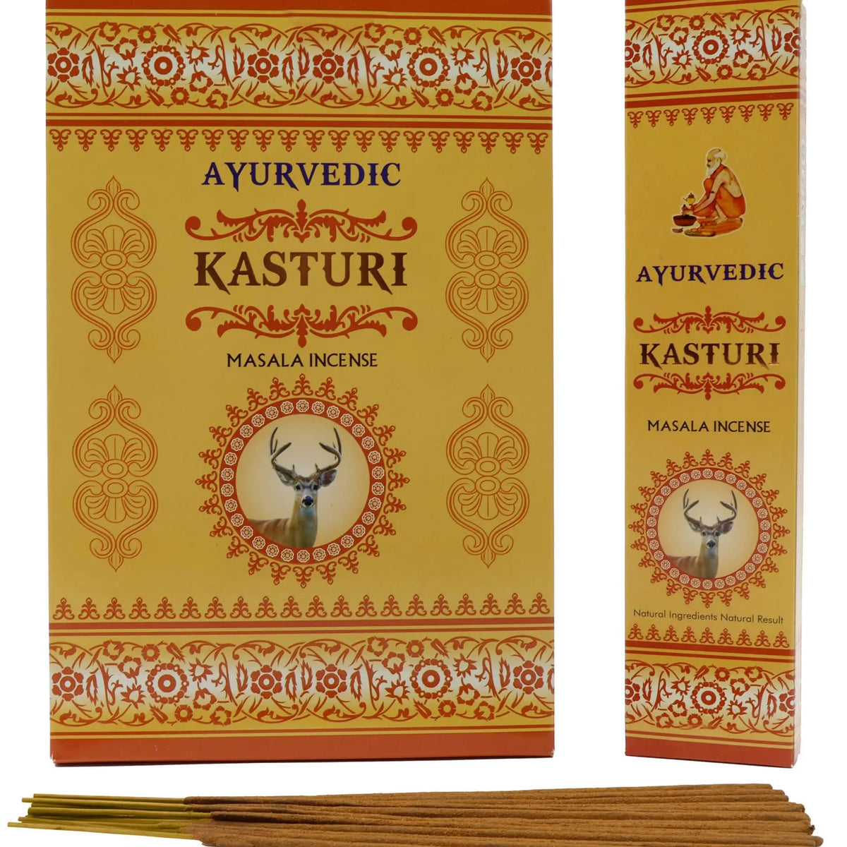 Encens Naturels Ayurvedic L'Atelier Ginko - Boutique en Ligne
