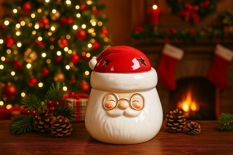 Brûle-parfum Père Noël - L'Atelier Ginko - Boutique en Ligne