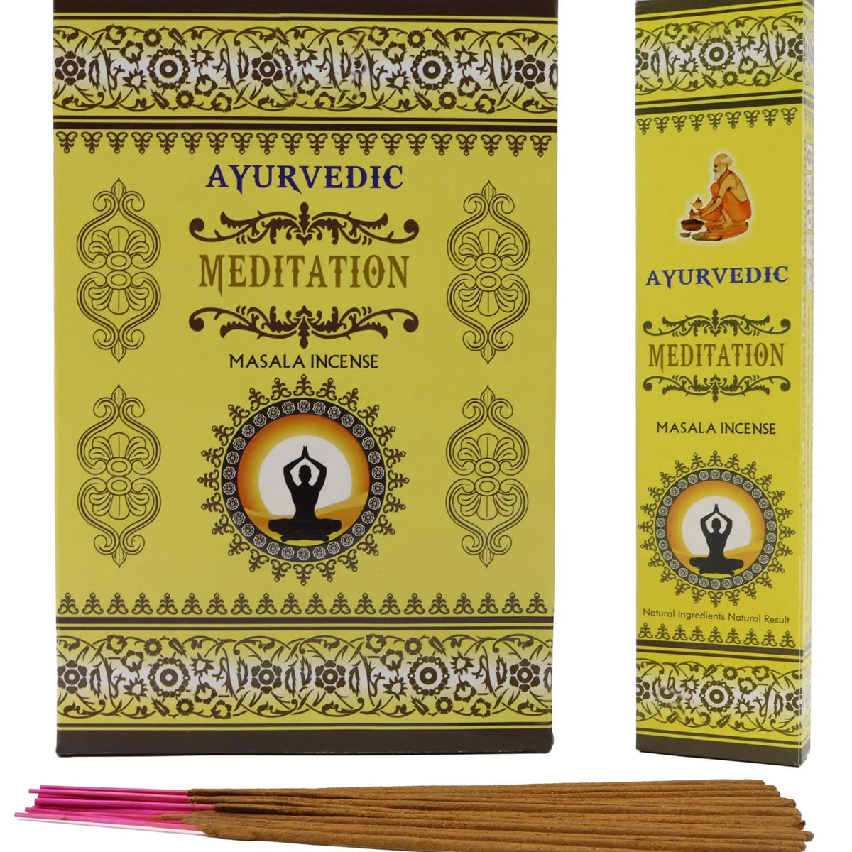 Encens Naturels Ayurvedic L'Atelier Ginko - Boutique en Ligne