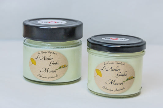 Monoï scented candle