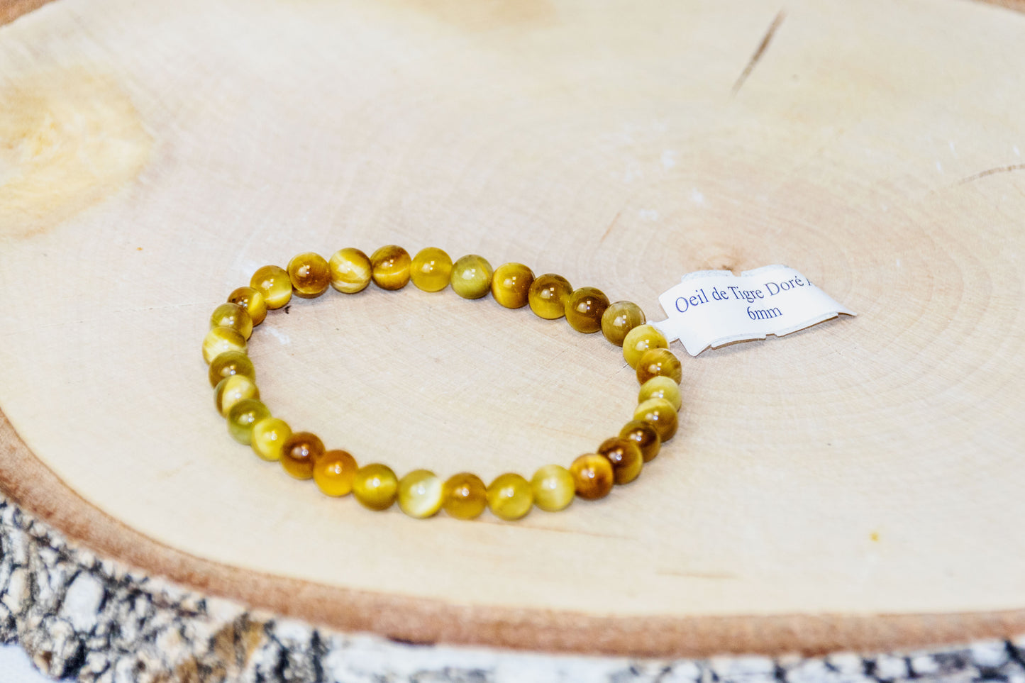 Bracelet Oeil de Tigre L'Atelier Ginko - Boutique en Ligne