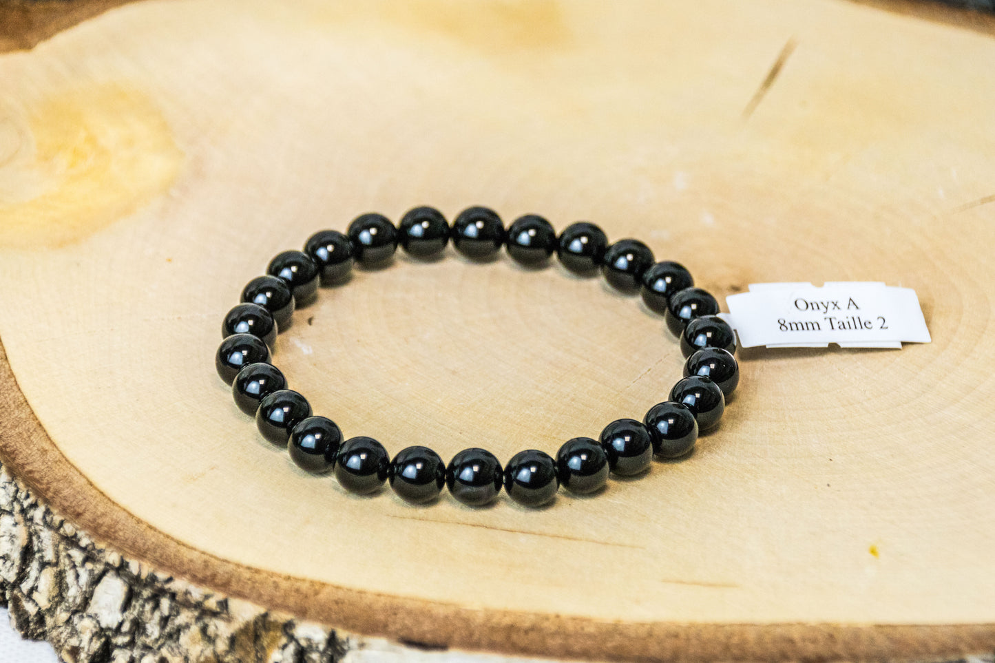 Bracelet Onyx L'Atelier Ginko - Boutique en Ligne