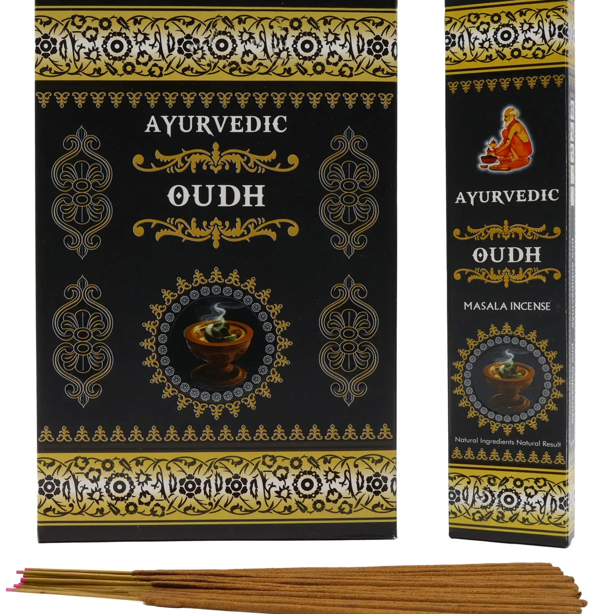 Encens Naturels Ayurvedic L'Atelier Ginko - Boutique en Ligne