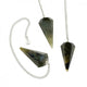 Pendules Divinatoires à Facettes en Pierre Naturelle - L'Atelier Ginko - Boutique en Ligne