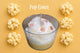 Bougie Chantilly gourmande Pop Corn L'Atelier Ginko - Boutique en Ligne