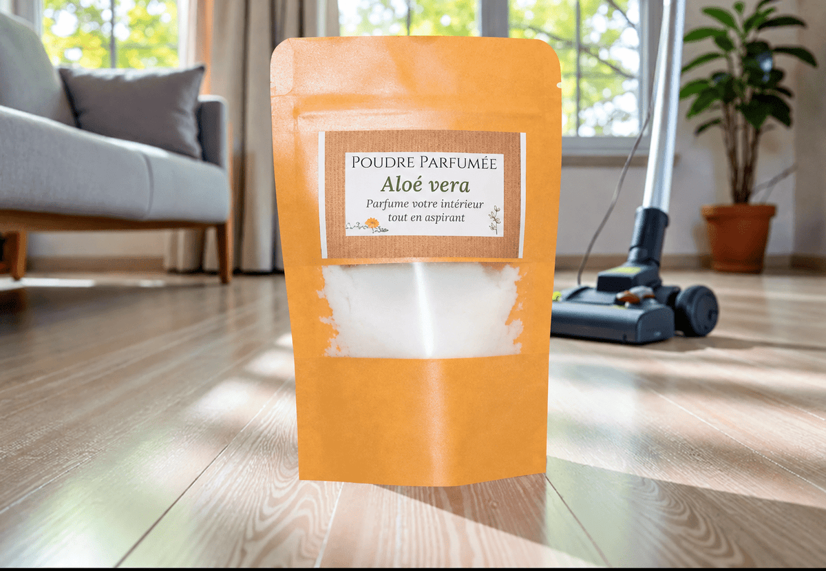 Poudre d'Aspirateur Aloé Vera - L'Atelier Ginko - Boutique en Ligne