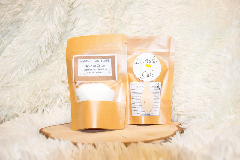 Poudre d'Aspirateur Fleur de coton - L'Atelier Ginko - Boutique en Ligne