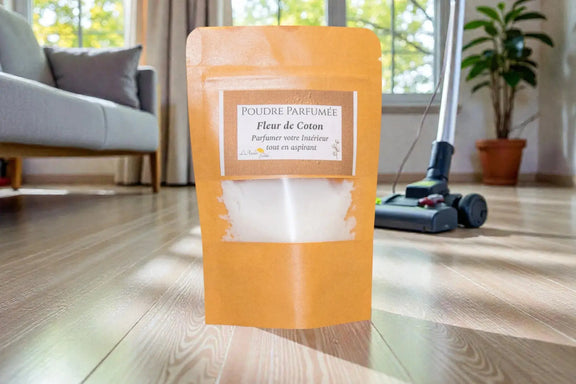 Poudre d'Aspirateur Fleur de coton - L'Atelier Ginko - Boutique en Ligne