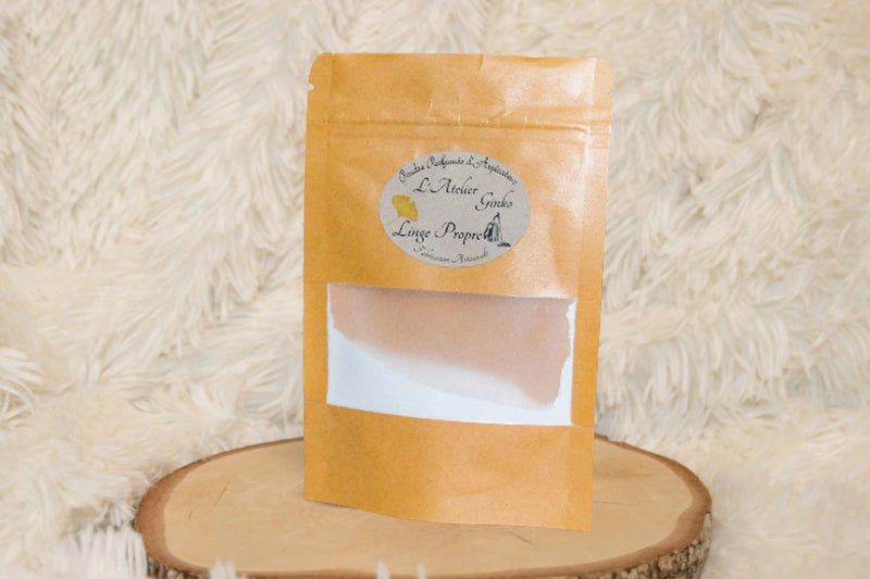 Poudre d'Aspirateur Linge propre L'Atelier Ginko - Boutique en Ligne