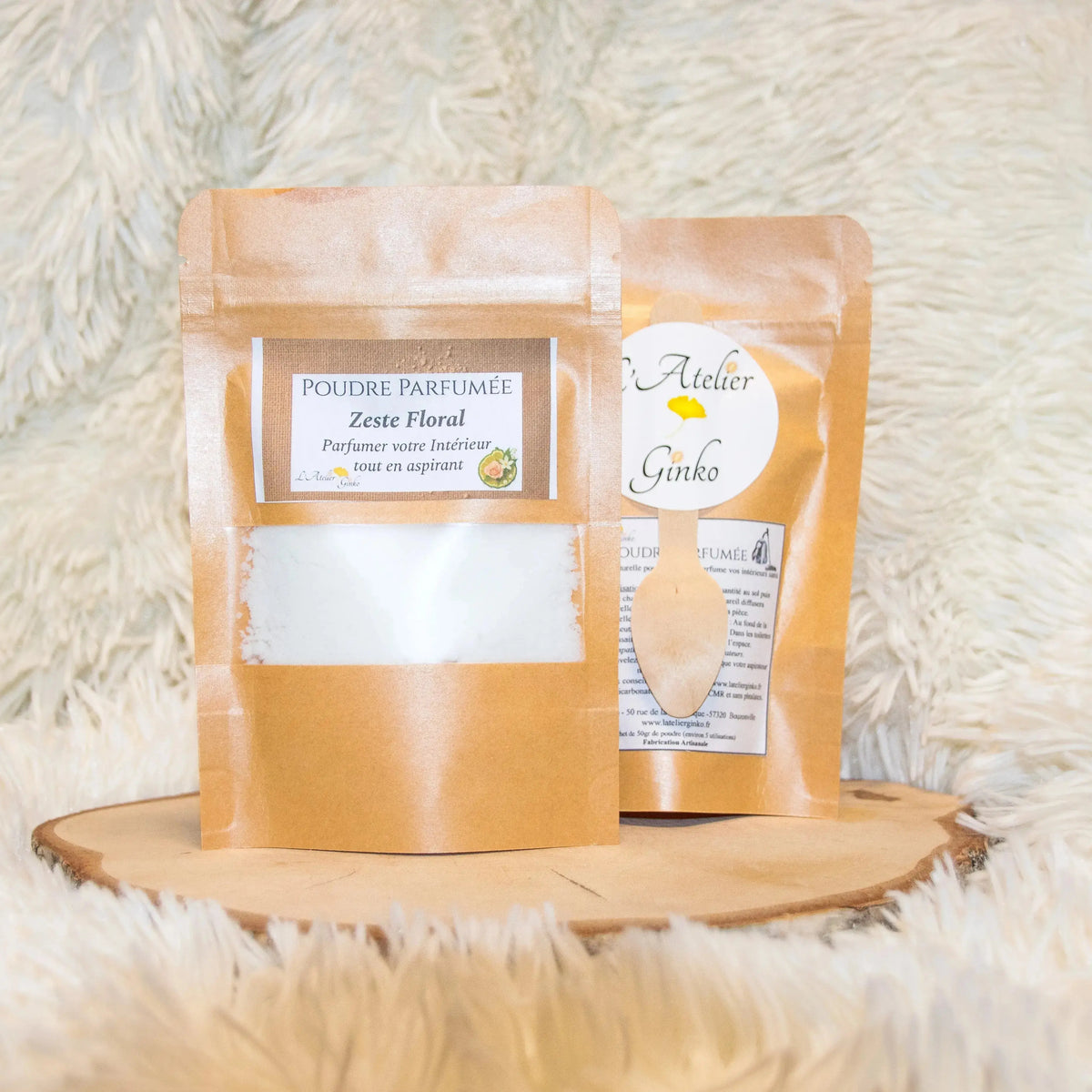 Poudre d'Aspirateur Zeste Floral - L'Atelier Ginko - Boutique en Ligne