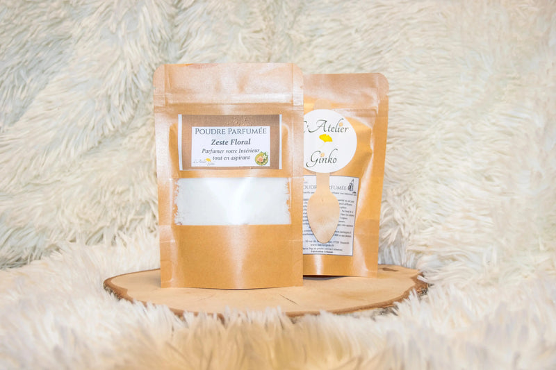 Poudre d'Aspirateur Zeste Floral - L'Atelier Ginko - Boutique en Ligne