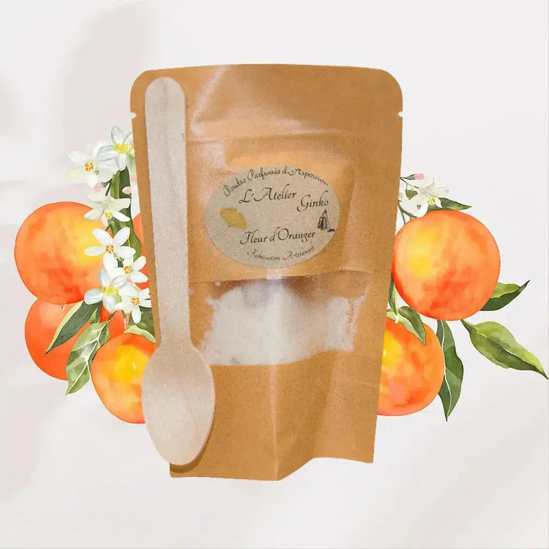 Poudre d'Aspirateur Fleur d'oranger L'Atelier Ginko - Boutique en Ligne