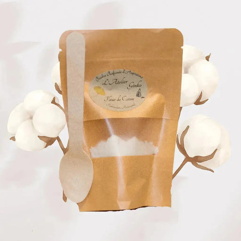 Poudre d'Aspirateur Fleur de coton L'Atelier Ginko - Boutique en Ligne