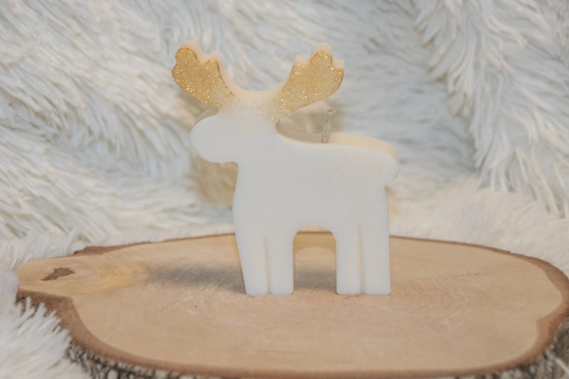 Bougie Renne de Noël - L'Atelier Ginko - Boutique en Ligne