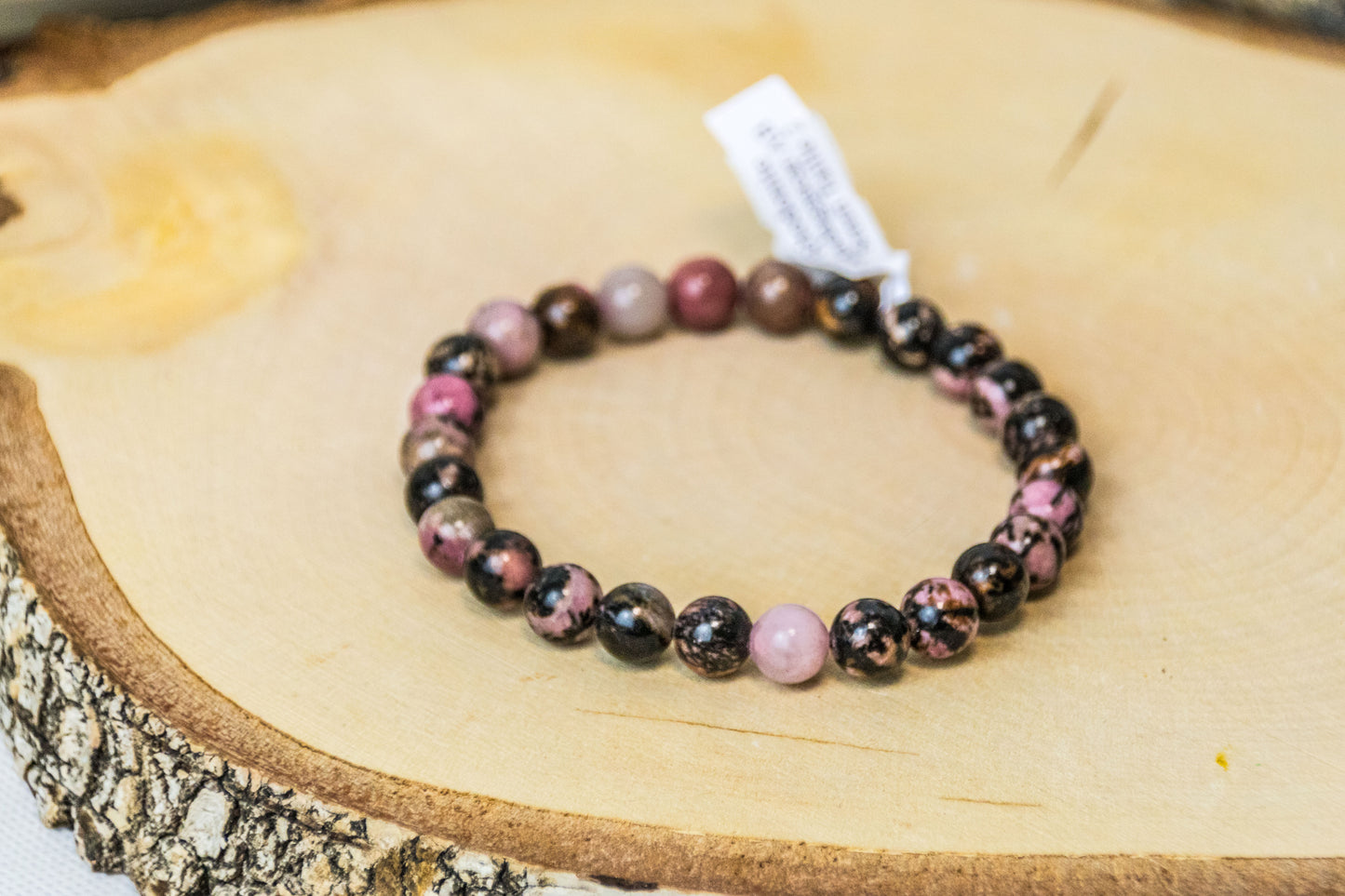 Bracelet Rhodonite L'Atelier Ginko - Boutique en Ligne