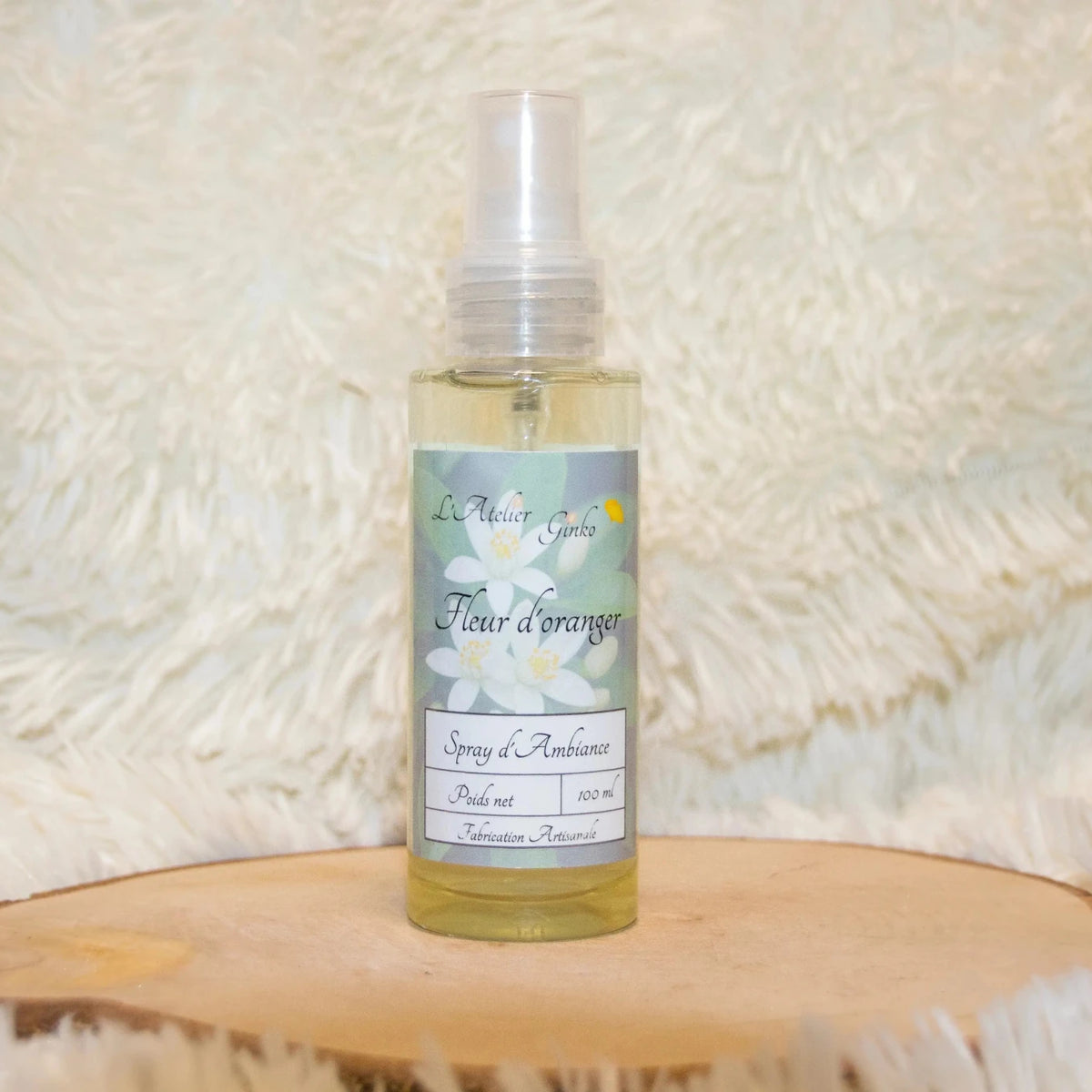Spray d'Ambiance Fleur d'oranger - L'Atelier Ginko - Boutique en Ligne