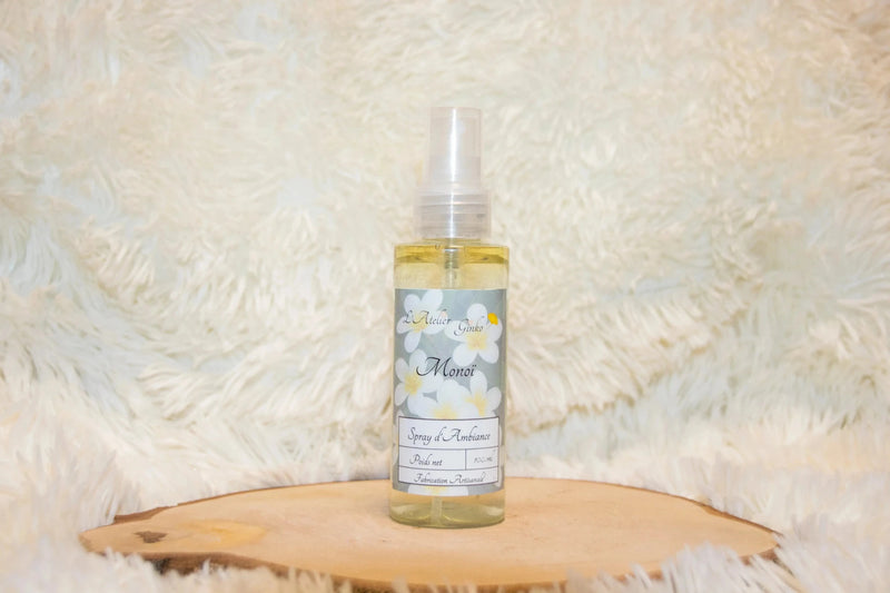 Spray d'Ambiance Monoï - L'Atelier Ginko - Boutique en Ligne