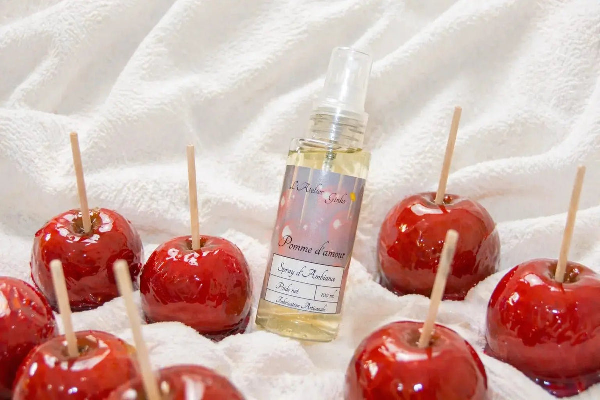 Spray d'Ambiance Pomme d'amour - L'Atelier Ginko - Boutique en Ligne