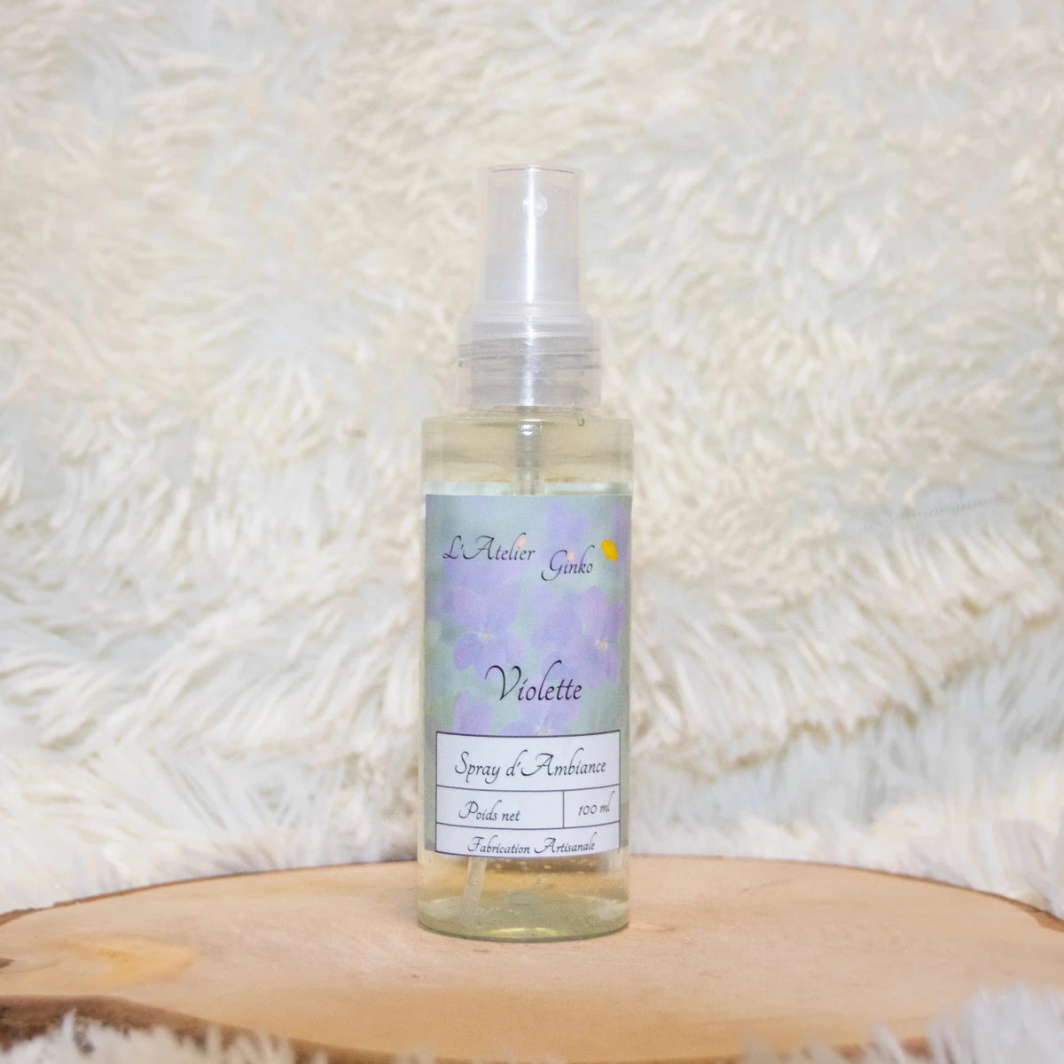 Spray d'Ambiance Violette - L'Atelier Ginko - Boutique en Ligne