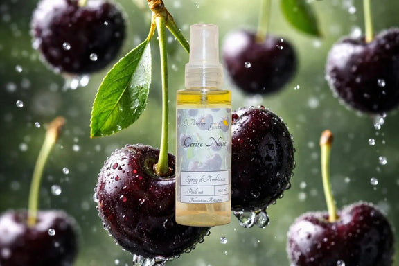 Spray d'Ambiance Cerise noire - L'Atelier Ginko - Boutique en Ligne