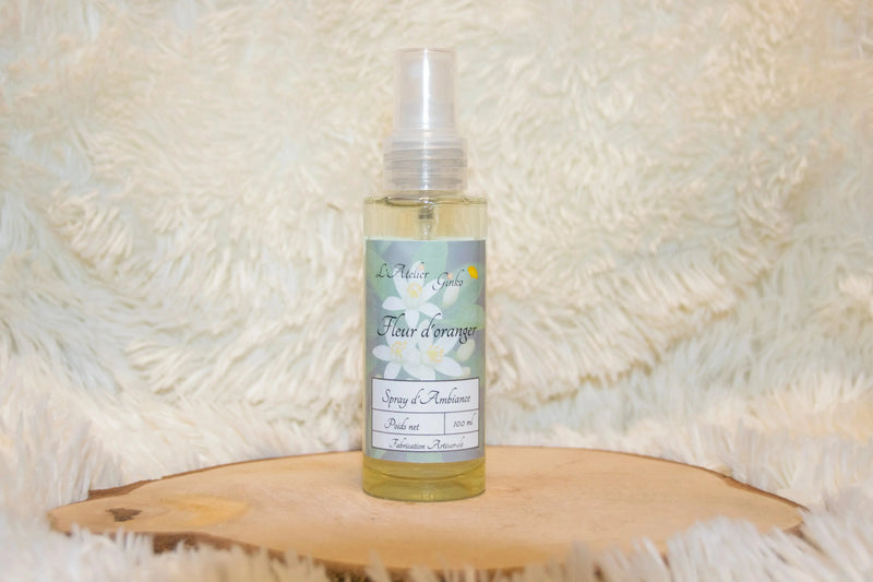 Spray d'Ambiance Fleur d'oranger - L'Atelier Ginko - Boutique en Ligne