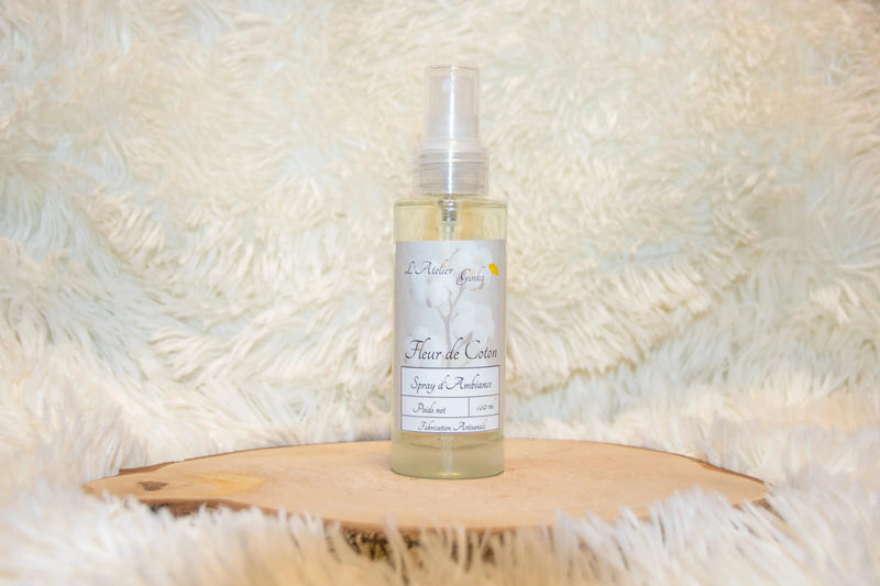 Spray d'Ambiance Fleur de coton - L'Atelier Ginko - Boutique en Ligne