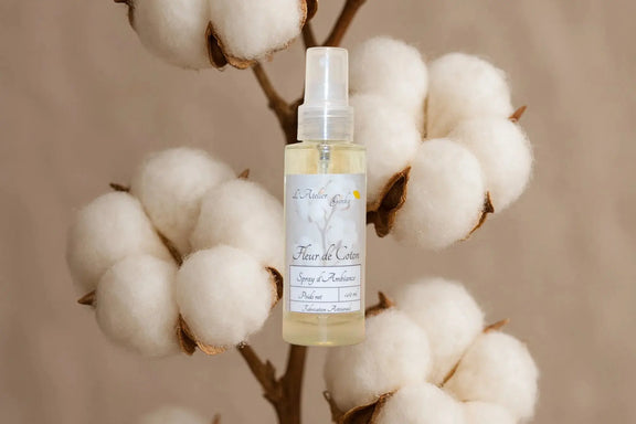 Spray d'Ambiance Fleur de coton - L'Atelier Ginko - Boutique en Ligne
