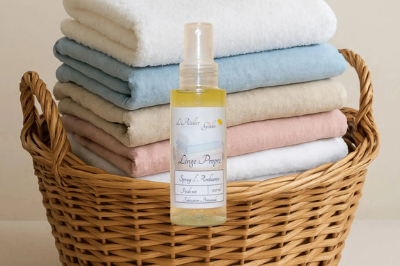Spray d'Ambiance Linge propre - L'Atelier Ginko - Boutique en Ligne