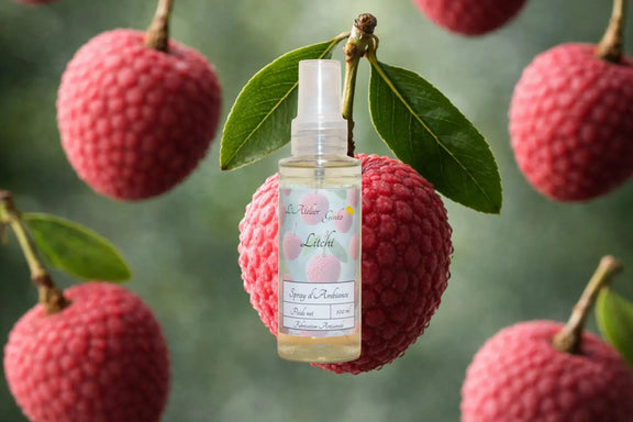Spray d'Ambiance Litchi - L'Atelier Ginko - Boutique en Ligne