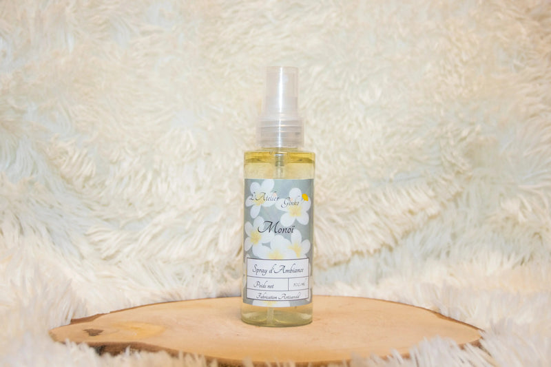 Spray d'Ambiance Monoï - L'Atelier Ginko - Boutique en Ligne
