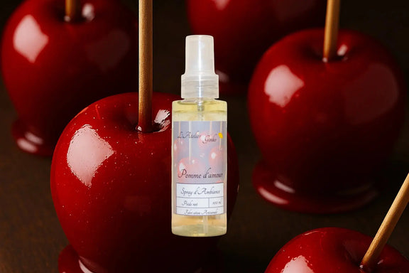 Spray d'Ambiance Pomme d'amour - L'Atelier Ginko - Boutique en Ligne