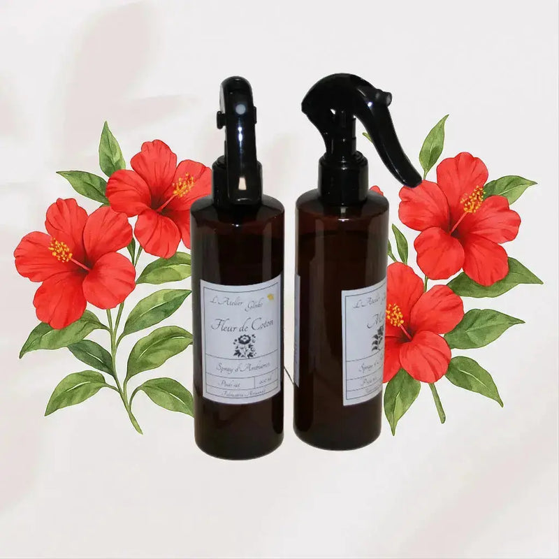 Spray d'Ambiance Hibiscus L'Atelier Ginko - Boutique en Ligne