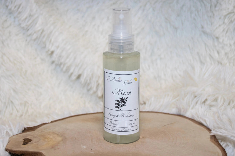 Spray d'Ambiance Monoi L'Atelier Ginko - Boutique en Ligne
