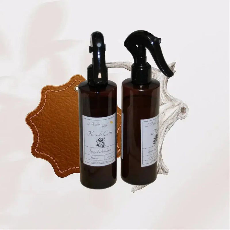 Spray d'Ambiance Cuir et bois L'Atelier Ginko - Boutique en Ligne