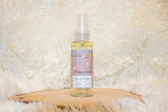 Spray d'Ambiance Pomme d'amour - L'Atelier Ginko - Boutique en Ligne