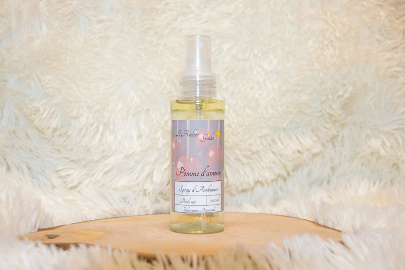 Spray d'Ambiance Pomme d'amour - L'Atelier Ginko - Boutique en Ligne