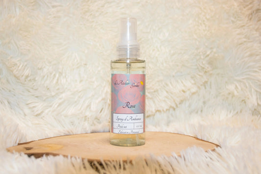 Spray d'Ambiance Rose - L'Atelier Ginko - Boutique en Ligne