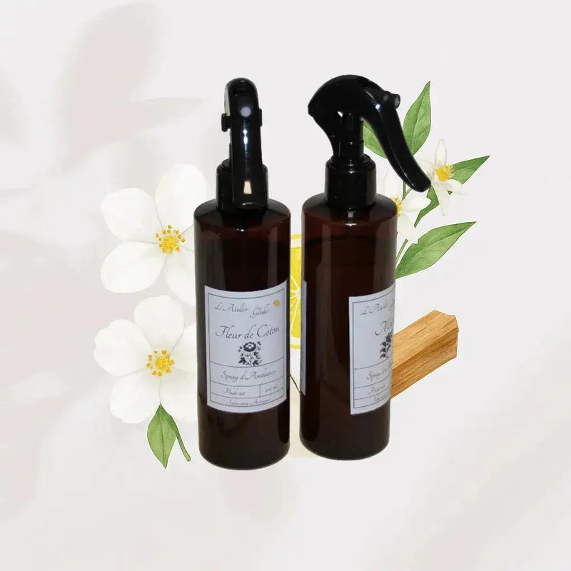 Spray d'Ambiance Linge propre L'Atelier Ginko - Boutique en Ligne