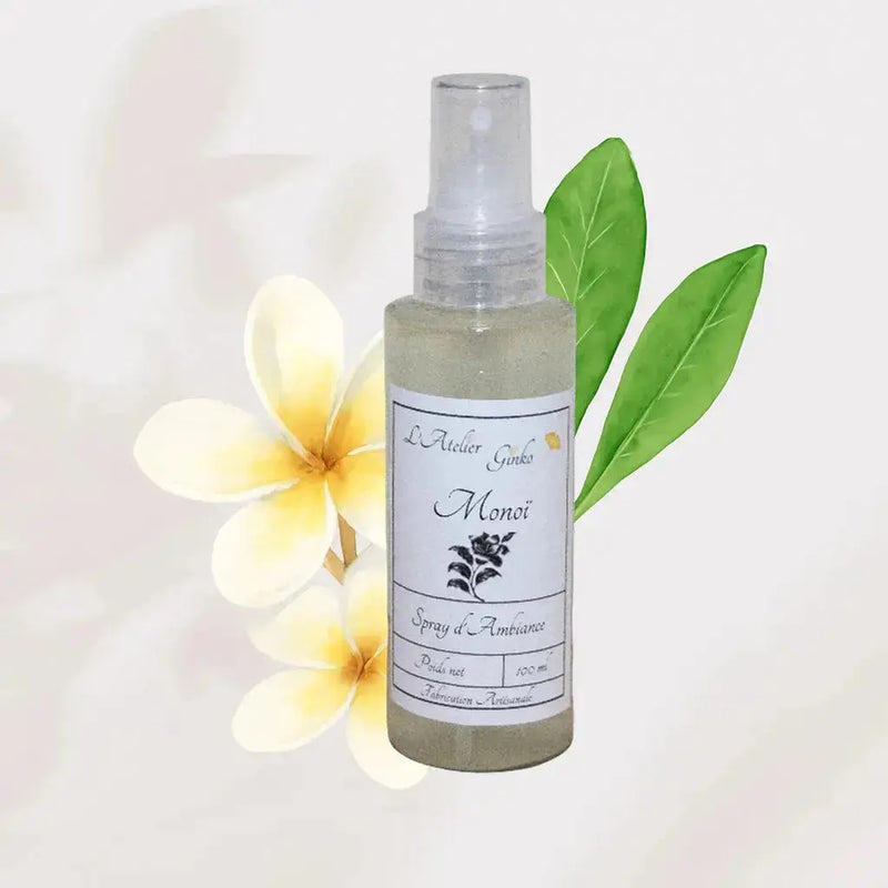 Spray d'Ambiance Monoi L'Atelier Ginko - Boutique en Ligne